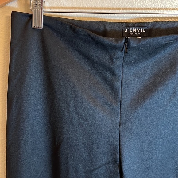 Nwt J’Envie New York Black Tempo Zip Front Trouser Dress Pant - Picture 2 of 14